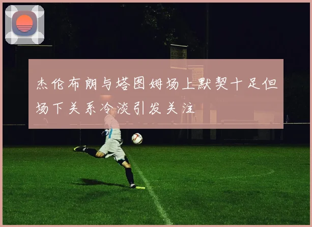 杰伦布朗与塔图姆场上默契十足但场下关系冷淡引发关注